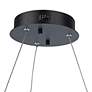4_Sirius Collection Integrated LED Chandelier, Black more views