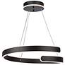 6_Sirius Collection Integrated LED Chandelier, Black more views