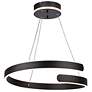 7_Sirius Collection Integrated LED Chandelier, Black more views