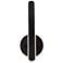 Sirius Integrated LED Sconce Black