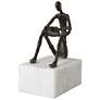 Sit Back Relax and Read 6" high Sculpture