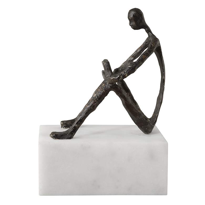 Image 5 Sit Back Relax and Read 6" high Sculpture more views
