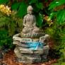 Sitting Buddha LED Water Fountain