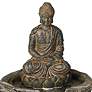 Sitting Buddha LED Water Fountain