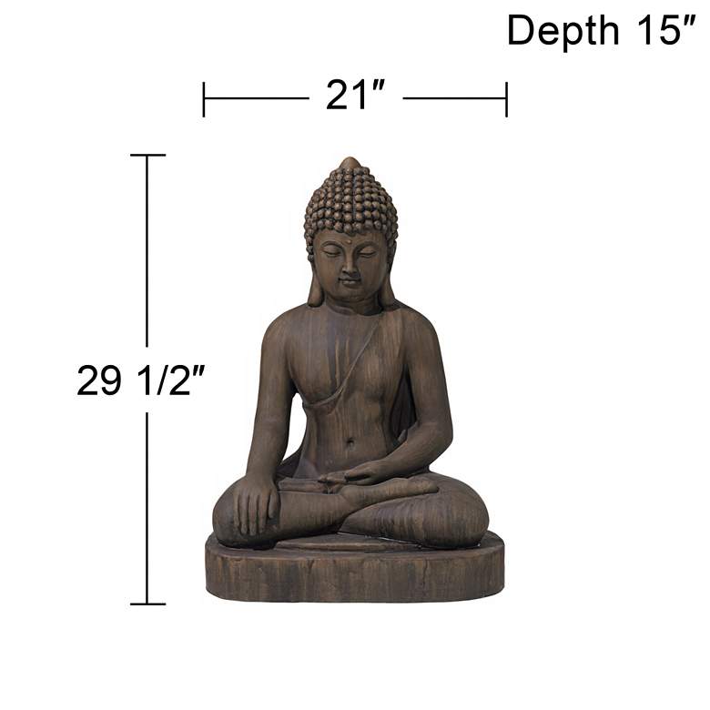 Sitting Buddha 29 1/2