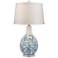 Sixpenny 27" High 1-Light Table Lamp - Pale Blue