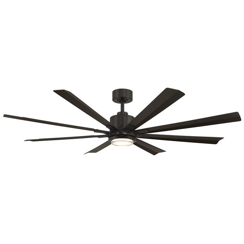 Image 1 Size Matters Indoor/Outdoor 8-Blade 65" Smart Fan Bronze 4CCT Remote