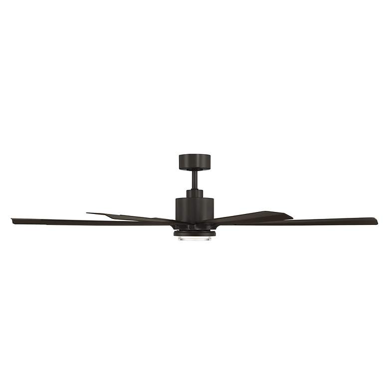 Image 3 Size Matters Indoor/Outdoor 8-Blade 65" Smart Fan Bronze 4CCT Remote more views