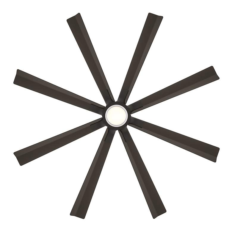 Image 4 Size Matters Indoor/Outdoor 8-Blade 65" Smart Fan Bronze 4CCT Remote more views
