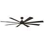 2_Size Matters Indoor/Outdoor 8-Blade 84" Smart Fan Bronze 4CCT LED Remo