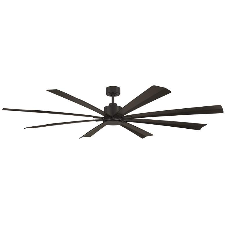 Image 1 Size Matters Indoor/Outdoor 8-Blade 84" Smart Fan Bronze Remote