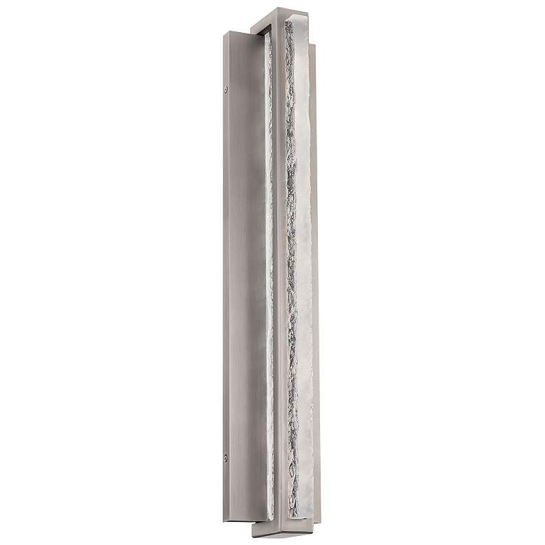 Image 1 Skate 4.5"H x 24"W 1-Light Bath Vanity & Wall Light in Brushed Nickel