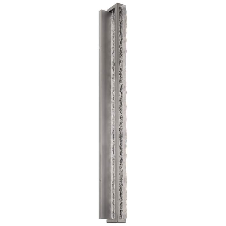 Image 1 Skate 4.5"H x 36"W 1-Light Bath Vanity & Wall Light in Brushed Nickel