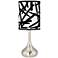 Sketchy Giclee Droplet Table Lamp