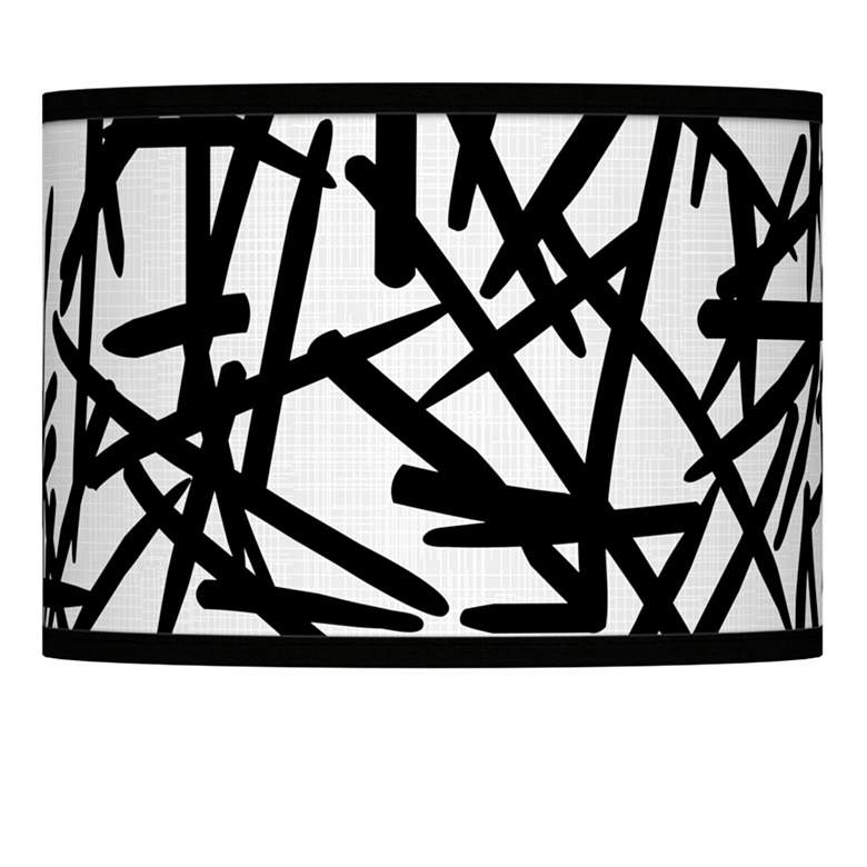 Image 1 Sketchy Giclee Lamp Shade 13.5x13.5x10 (Spider)