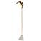 Skip 41 1/4" High Thai Gold Leaf Marble Base Sculpture