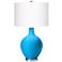 Sky Blue Ovo Table Lamp