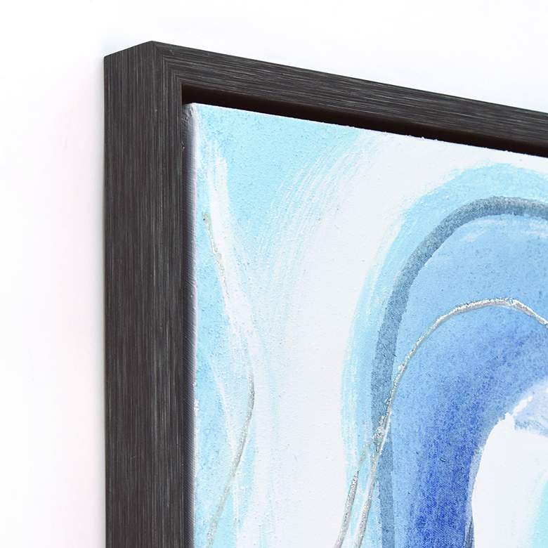 Image 5 Sky Elixer 40" High Textured Metallic Framed Canvas Wall Art more views