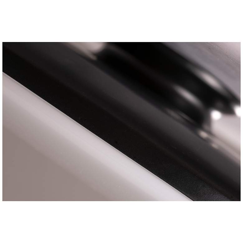 Image 5 Skye 15" Wide Round Black Metal LED Ceiling Light more views