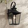 1_Skye 16 1/4" High Black Outdoor Wall Light