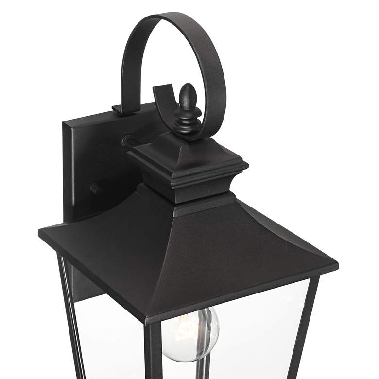 Image 3 Skye 16 1/4" High Black Outdoor Wall Light more views