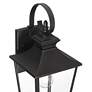 3_Skye 16 1/4" High Black Outdoor Wall Light more views