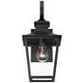 4_Skye 16 1/4" High Black Outdoor Wall Light more views