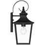7_Skye 16 1/4" High Black Outdoor Wall Light more views