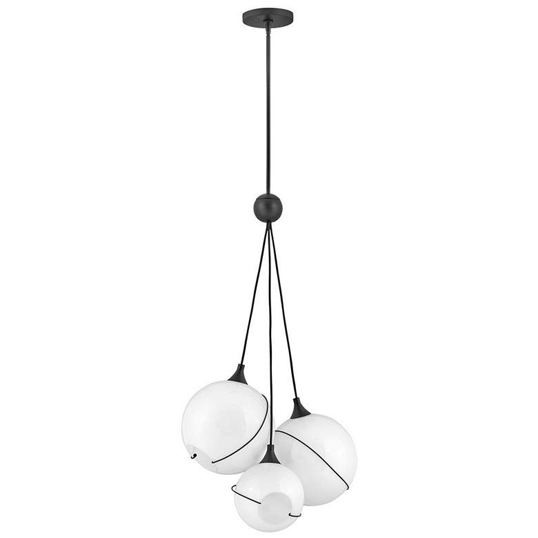 Image 1 Skye 18 1/4" Wide Black Chandelier by Hinkley Lighting