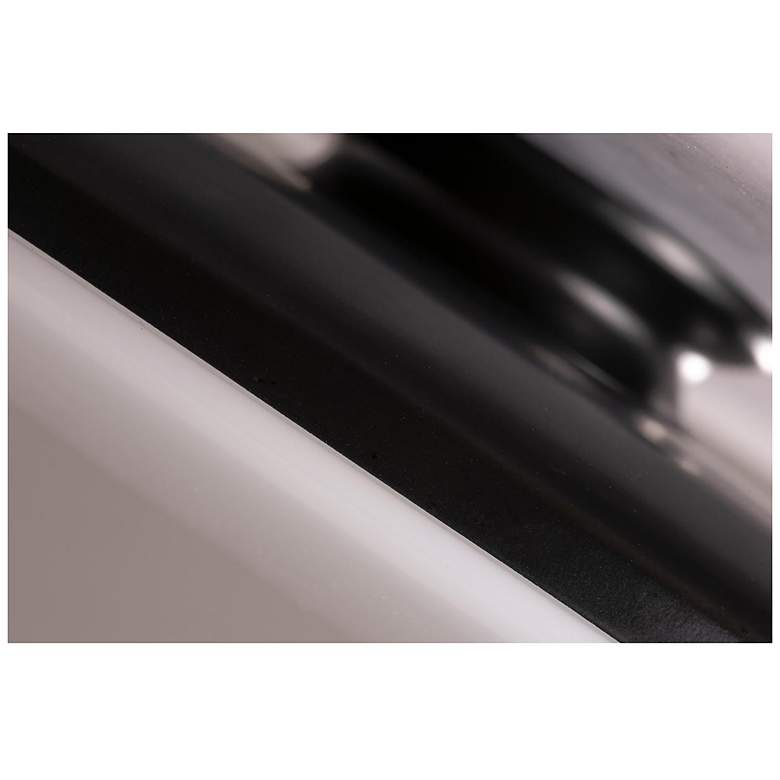Image 5 Skye 19" Wide Round Black Metal LED Ceiling Light more views
