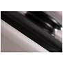 5_Skye 19" Wide Round Black Metal LED Ceiling Light more views