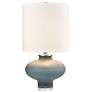 Skye 28" High 1-Light Table Lamp - Frosted Blue - Includes LED Bulb