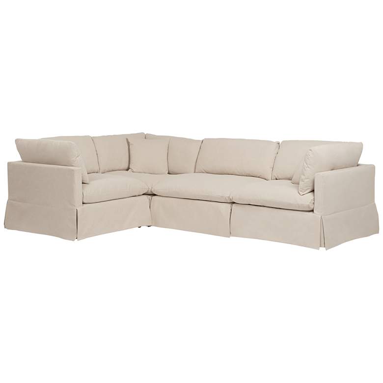 Image 1 Skye 4 Section Peyton Sahara Fabric Modular Sofa
