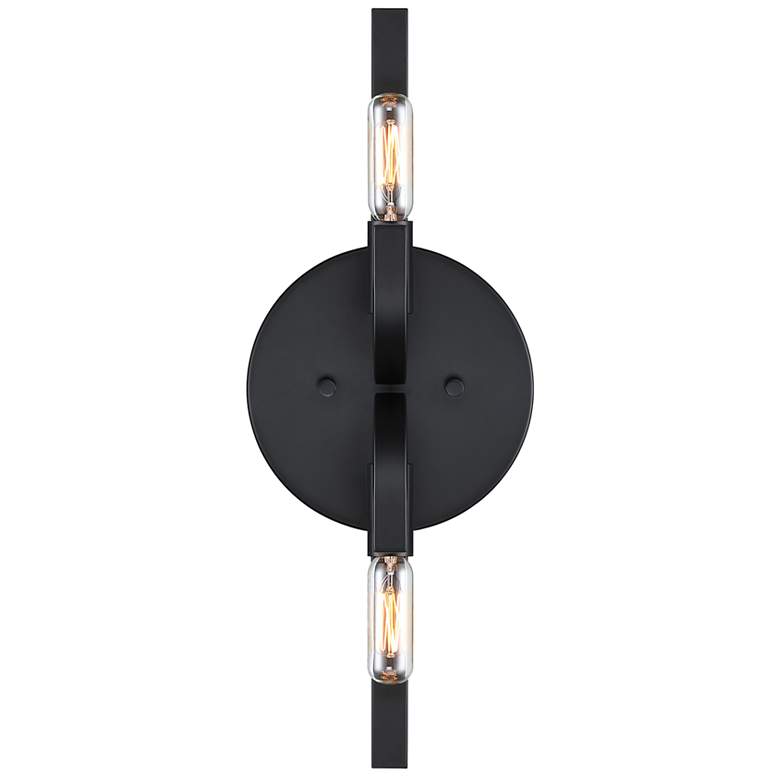 Image 1 Skye 6.25 in. 2-Light Matte Black Wall Sconce