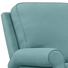 Image4 of Skye Blue Push Back Recliner Chair more views