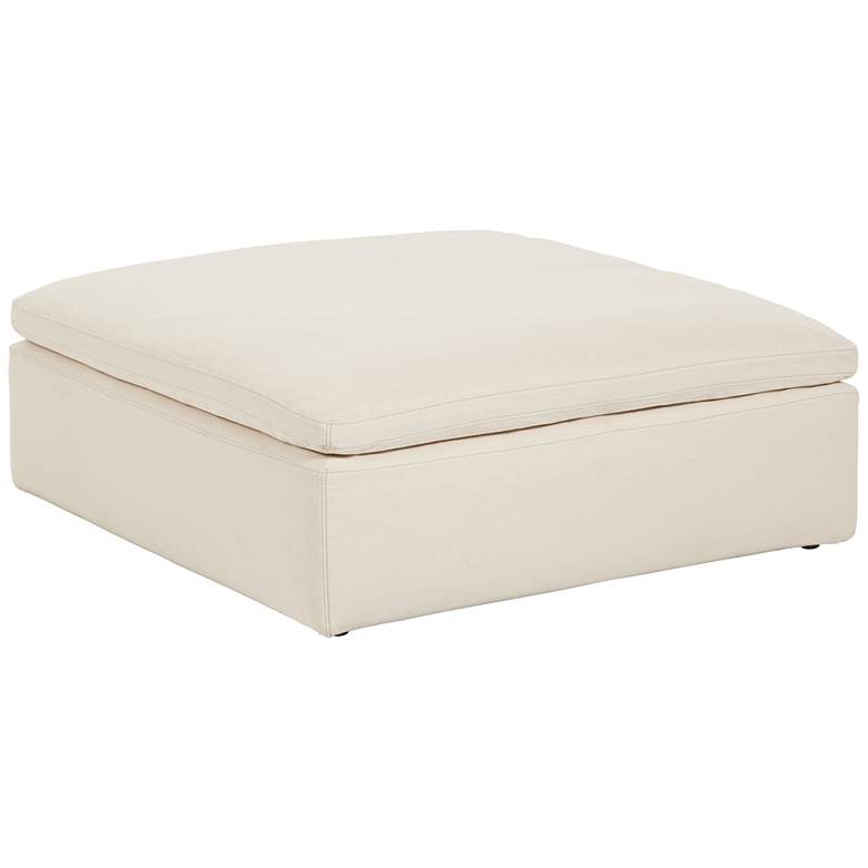 Image 6 Skye Classic Natural Linen 4-Piece Modular Sectional Set more views