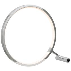 Skylar 12" High Polished Chrome LED Accent Table Lamp