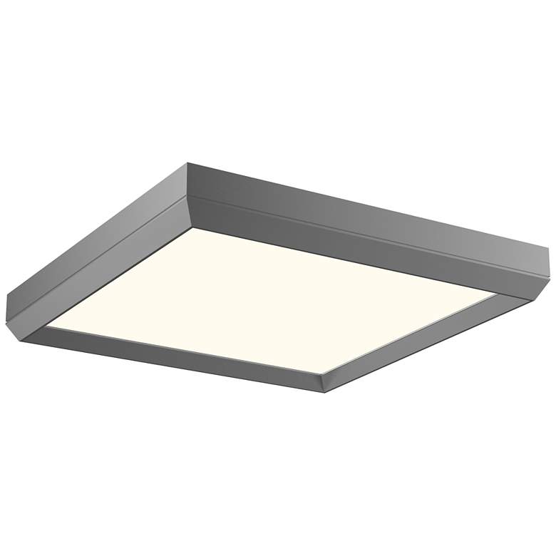 Image 1 Skylight 13.8" Satin Nickel Flush Mount