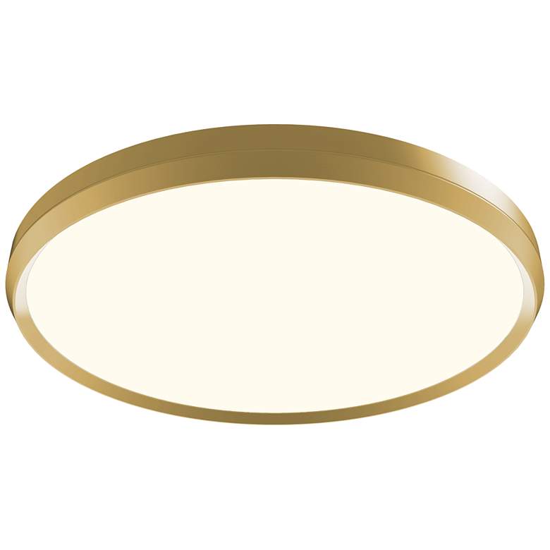 Image 1 Skylight 23 1/2" Wide Brushed Champagne LED Ceiling Light