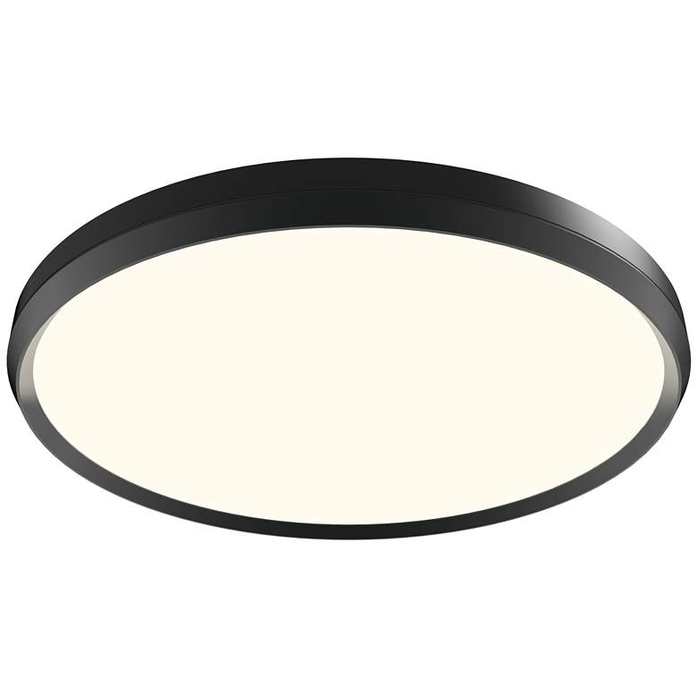 Image 1 Skylight 23 1/2" Wide Satin Dark Gray LED Ceiling Light