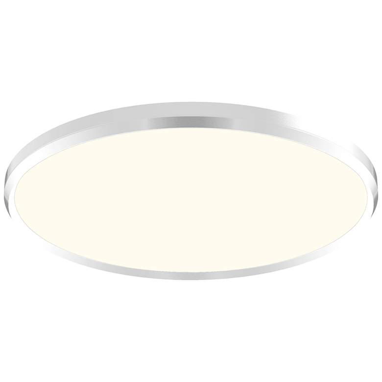 Image 1 Skylight 29.5" Matte White Flush Mount