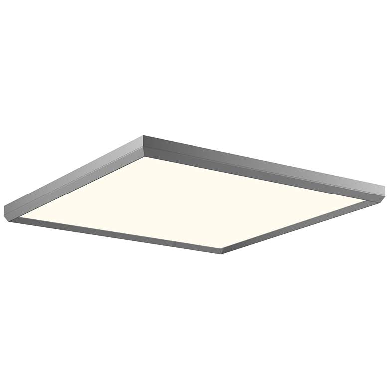 Image 1 Skylight 29.5" Satin Nickel Flush Mount