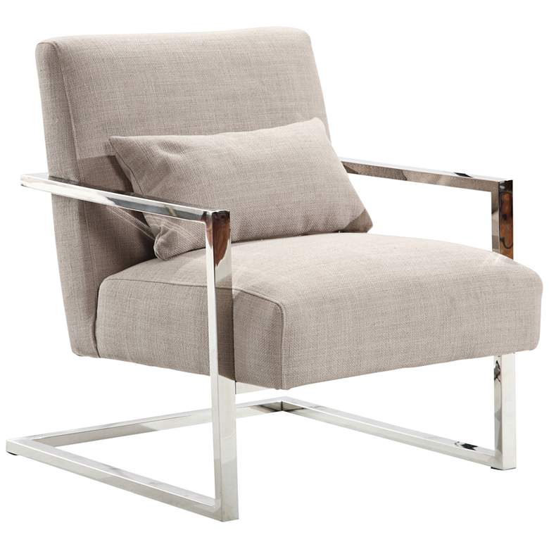 Image 2 Skyline Gray Fabric Accent Chair