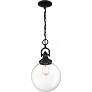 2_Skyloft; 1 Light; Pendant Fixture; Aged Bronze Finish with Clear Glass more views