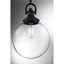 5_Skyloft; 1 Light; Pendant Fixture; Aged Bronze Finish with Clear Glass more views