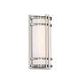 1_Skyscraper 12" High Stainless Steel LED Outdoor Wall Light
