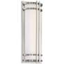 Skyscraper 18" High Stainless Steel LED Outdoor Wall Light