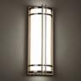 1_Skyscraper 18" High Stainless Steel LED Outdoor Wall Light