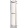 Skyscraper 27" High Stainless steel LED Outdoor Wall Light