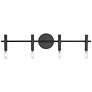 3_Skyva 6" High 4-Light Vanity in Matte Black more views